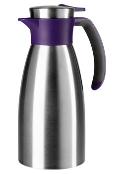 Emsa Termos "Soft Grip" w kolorze fioletowym - 1 l ze sklepu Limango Polska w kategorii Kubki termiczne - zdjęcie 188721367