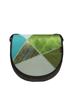 zielona torebka damska skórzana  listonoszk na ramię Zuza ze sklepu Słoń Torbalski w kategorii Listonoszki - zdjęcie 188721478