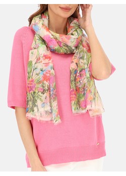 Kolorowy szal z motywem kwiatowym Potis & Verso ze sklepu Eye For Fashion w kategorii Szaliki i chusty damskie - zdjęcie 188721519