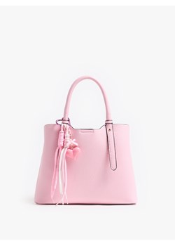 Mohito - Różowa torebka z paskiem na ramię - pastelowy różowy ze sklepu Mohito w kategorii Kuferki - zdjęcie 188721539