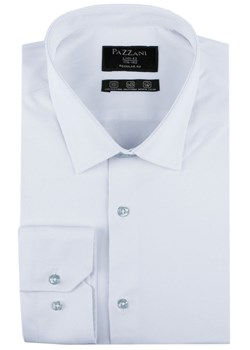 Jednokolorowa, Bawełniana Koszula o Prostym Kroju - Błękitna KSDWPZNIblekitP010RG ze sklepu JegoSzafa.pl w kategorii Koszule męskie - zdjęcie 188721595