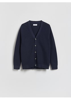 Reserved - Rozpinany kardigan - granatowy ze sklepu Reserved w kategorii Swetry męskie - zdjęcie 188721829