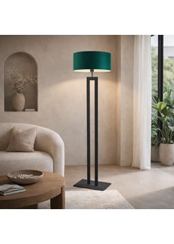 Czarna lampa podłogowa w stylu urban jungle do salonu KALIFORNIA ze sklepu Lysne w kategorii Lampy podłogowe - zdjęcie 188722156