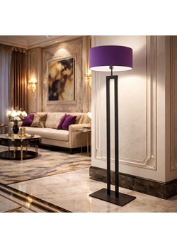 Srebrna lampa stojąca do salonu KALIFORNIA w stylu art deco ze sklepu Lysne w kategorii Lampy podłogowe - zdjęcie 188722159