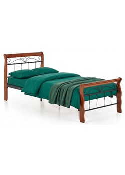 Pojedyncze łóżko czereśnia antyczna B6-N26 ze sklepu Edinos.pl w kategorii Łóżka i materace - zdjęcie 188722945