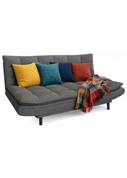 Szara Rozkładana Wersalka Pikowana T5-R15 ze sklepu Edinos.pl w kategorii Sofy i kanapy - zdjęcie 188722967