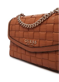 Torebka Guess Sandy HWWG84 18210 Brązowy ze sklepu eobuwie.pl w kategorii Listonoszki - zdjęcie 188722979