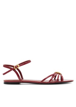 Sandały Gino Rossi ROSE-SLT569P-19 Czerwony ze sklepu eobuwie.pl w kategorii Sandały damskie - zdjęcie 188723107