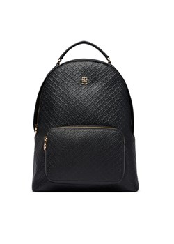 Plecak Tommy Hilfiger Th Daily Backpack Mono AW0AW18852 Czarny ze sklepu eobuwie.pl w kategorii Plecaki - zdjęcie 188723205
