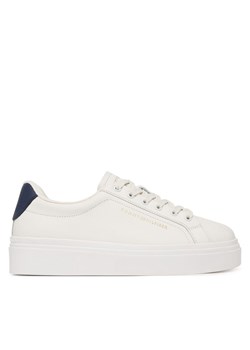 Tommy Hilfiger Sneakersy Chic Cupsole FW0FW09107 Écru ze sklepu MODIVO w kategorii Buty sportowe damskie - zdjęcie 188724216