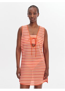 Seafolly Sukienka plażowa Calypso 55506-CU Pomarańczowy Regular Fit ze sklepu MODIVO w kategorii Odzież plażowa - zdjęcie 188724229