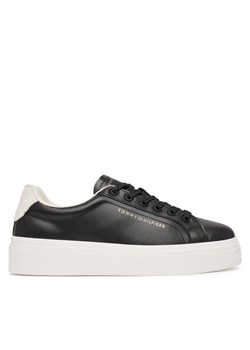 Tommy Hilfiger Sneakersy Chic Cupsole FW0FW09107 Czarny ze sklepu MODIVO w kategorii Buty sportowe damskie - zdjęcie 188724406