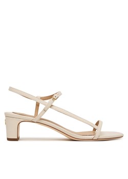 LAUREN RALPH LAUREN Sandały 802P00097004 Biały ze sklepu MODIVO w kategorii Sandały damskie - zdjęcie 188724409