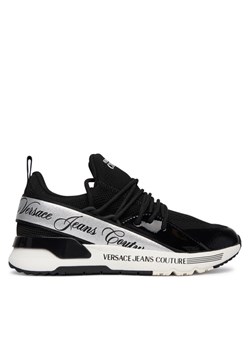 Versace Jeans Couture Sneakersy 80VA3SA8 Czarny ze sklepu MODIVO w kategorii Buty sportowe damskie - zdjęcie 188724437