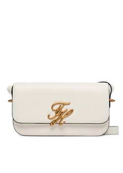 Tommy Hilfiger Torebka Th Script Flap Crossover AW0AW18399 Biały ze sklepu MODIVO w kategorii Listonoszki - zdjęcie 188724477