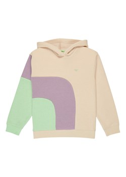 Roxy Bluza Remember The Name ERGFT04032 Beżowy Relaxed Fit ze sklepu MODIVO w kategorii Bluzy dziewczęce - zdjęcie 188724485