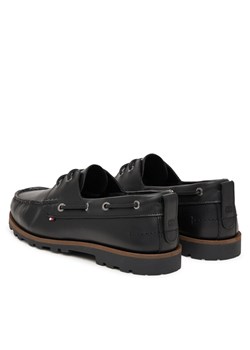 Tommy Hilfiger Mokasyny Light Lth FM0FM05746 Czarny ze sklepu MODIVO w kategorii Mokasyny męskie - zdjęcie 188724516