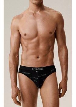 Atlantic 3-pack slipy męskie sport 3MP-206-CZA/CZA/KHAJ, Kolor czarny-khaki, Rozmiar 2XL, ATLANTIC ze sklepu Primodo w kategorii Majtki męskie - zdjęcie 188725959