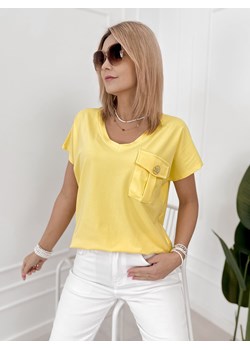 bluzka saenza żółta one size ze sklepu UBRA w kategorii Bluzki damskie - zdjęcie 188726407