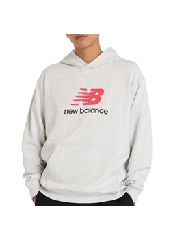 Bluza męska New Balance MT51512AHH - szara ze sklepu streetstyle24.pl w kategorii Bluzy męskie - zdjęcie 188726605