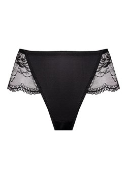 Unikat czarne figi damskie wysokie Belem, Kolor czarny, Rozmiar S, Unikat ze sklepu Intymna w kategorii Majtki damskie - zdjęcie 188726827