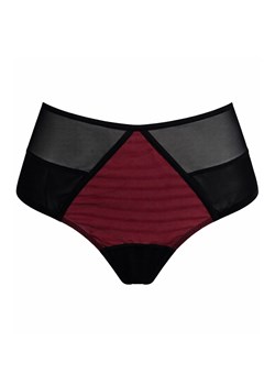Figi damskie rubinowo-czarne Allure, Kolor rubinowo-czarny, Rozmiar S, Vena ze sklepu Intymna w kategorii Majtki damskie - zdjęcie 188726835