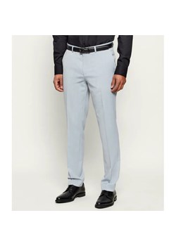 HUGO Wełniane spodnie Hesten253X | Extra slim fit ze sklepu Gomez Fashion Store w kategorii Spodnie męskie - zdjęcie 188727447