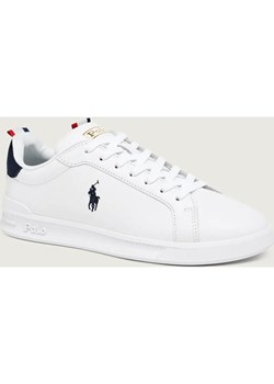 POLO RALPH LAUREN Skórzane sneakersy GROSGRAIN ze sklepu Gomez Fashion Store w kategorii Buty sportowe męskie - zdjęcie 188727458