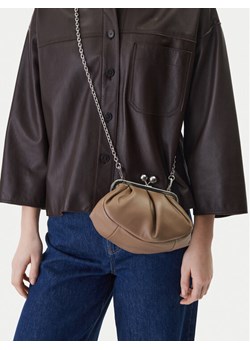 Torebka Weekend Max Mara 2615511164600 Brązowy ze sklepu eobuwie.pl w kategorii Kopertówki - zdjęcie 188727487