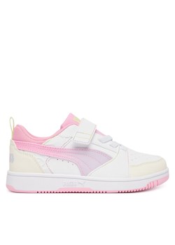 Sneakersy Puma Rebound V6 Lo Come On AC+ PS 405044 02 Biały ze sklepu eobuwie.pl w kategorii Buty sportowe dziecięce - zdjęcie 188727515