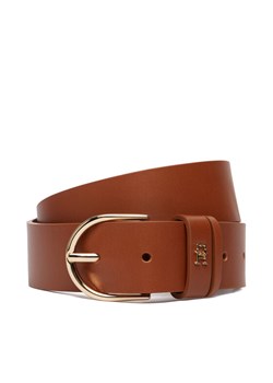 Pasek Damski Tommy Hilfiger Essential Effortless 3.5 AW0AW17757 Brązowy ze sklepu eobuwie.pl w kategorii Paski damskie - zdjęcie 188727525