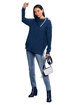 Heine Sweter w kolorze granatowym ze sklepu Limango Polska w kategorii Swetry damskie - zdjęcie 188728485