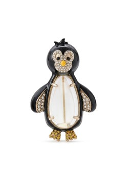 Weekend Max Mara Broszka 2615751014650 Czarny ze sklepu MODIVO w kategorii Broszki - zdjęcie 188728555