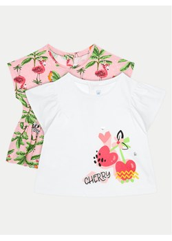 Mayoral Komplet t-shirtów 1011 Kolorowy Regular Fit ze sklepu MODIVO w kategorii Koszulki niemowlęce - zdjęcie 188728556
