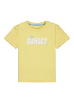 Roxy T-Shirt Orchid Art ERGZT04142 Żółty Regular Fit ze sklepu MODIVO w kategorii T-shirty chłopięce - zdjęcie 188728558