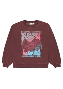 Roxy Bluza Lineup Brushed ERGFT04021 Brązowy Oversize ze sklepu MODIVO w kategorii Bluzy dziewczęce - zdjęcie 188728618