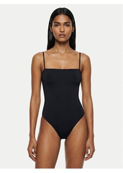 Calvin Klein Swimwear Strój kąpielowy LV00Q62709 Czarny ze sklepu MODIVO w kategorii Stroje kąpielowe - zdjęcie 188728635