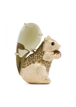 Weekend Max Mara Broszka 2615751014650 Brązowy ze sklepu MODIVO w kategorii Broszki - zdjęcie 188728637