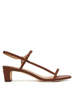 LAUREN RALPH LAUREN Sandały 802P00097002 Brązowy ze sklepu MODIVO w kategorii Sandały damskie - zdjęcie 188728658