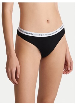 Tommy Hilfiger Stringi UW0UW05875 Czarny ze sklepu MODIVO w kategorii Majtki damskie - zdjęcie 188728709