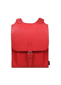 czerwony plecak skórzany Bookpack ze sklepu Słoń Torbalski w kategorii Plecaki - zdjęcie 188729839