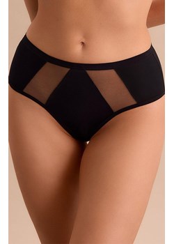 Figi damskie z mikrofibry i tiulu Romantica New, Kolor czarny, Rozmiar S, Marilyn ze sklepu Primodo w kategorii Majtki damskie - zdjęcie 188732887