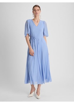 Guido Maria Kretschmer Damska sukienka maxi - Daphne Kobiety Sztuczne włókno bzowy jednolity ze sklepu vangraaf w kategorii Sukienki - zdjęcie 188733237