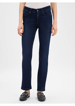 Cambio Dżinsy - Piper długie Kobiety Sztuczne włókno granatowy jednolity ze sklepu vangraaf w kategorii Jeansy damskie - zdjęcie 188733248