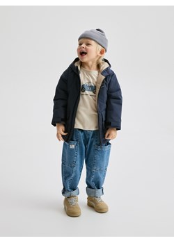 Reserved - Kurtka z ociepleniem - granatowy ze sklepu Reserved w kategorii Kurtki chłopięce - zdjęcie 188733816