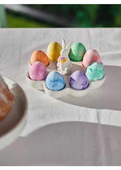 Sinsay - Taca do serwowania z motywem wielkanocnym - biały ze sklepu Sinsay w kategorii Misy i tace dekoracyjne - zdjęcie 188734688