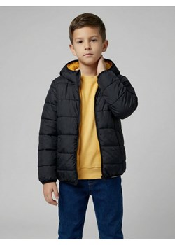 Sinsay - Pikowana kurtka puffer z kapturem - czarny ze sklepu Sinsay w kategorii Kurtki chłopięce - zdjęcie 188734775