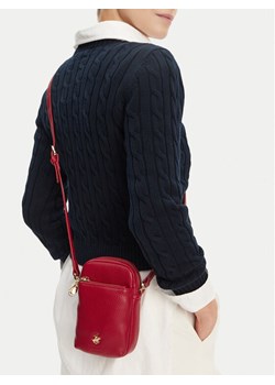 Torebka Beverly Hills Polo Club C-BHPC-L-004-08 Czerwony ze sklepu eobuwie.pl w kategorii Listonoszki - zdjęcie 188734856