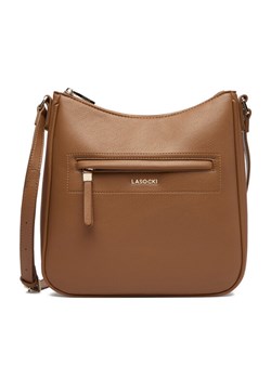 Torebka Lasocki CEO-LSK-L-007-09 Brązowy ze sklepu eobuwie.pl w kategorii Listonoszki - zdjęcie 188734859