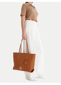 Torebka Beverly Hills Polo Club CEO-BHPC-C-024-09 Brązowy ze sklepu eobuwie.pl w kategorii Torby Shopper bag - zdjęcie 188734888
